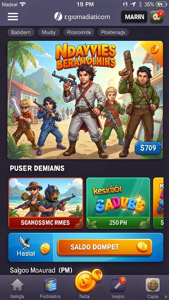 567slots - Tampilan antarmuka yang elegan dan mudah digunakan.