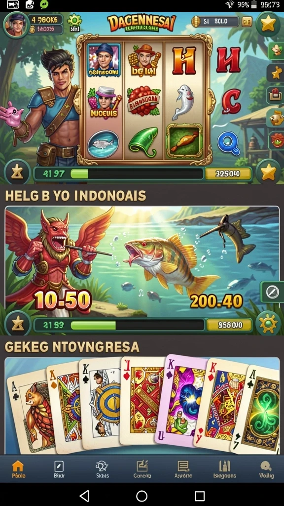 gacormax - Tampilan utama dengan karakter yang menarik.