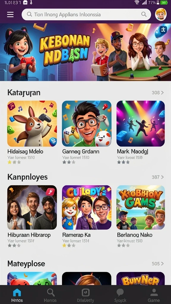 kelinci777 - Fitur multiplayer yang memungkinkan bersaing dengan pemain lain.