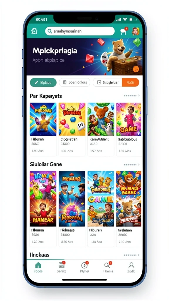 sritoto - Tampilan awal aplikasi SRITOTO yang menarik dan user-friendly.